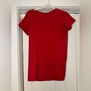 lululemon athletica Bold Red Short Sleeve Tee